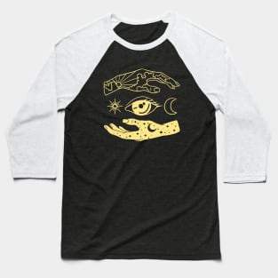 Magic witch eye spirit Baseball T-Shirt